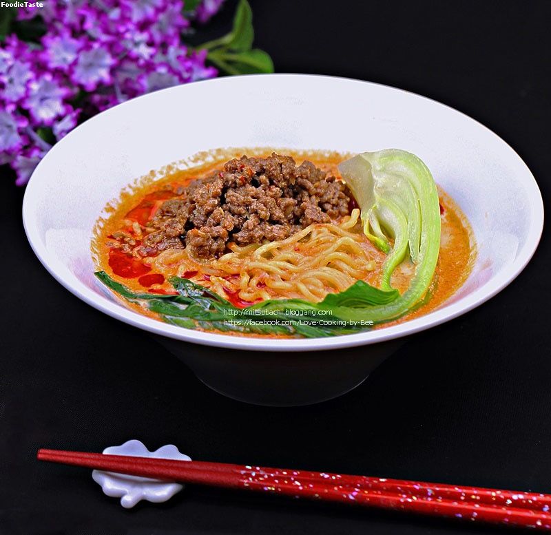 สูตรบะหมี่เสฉวน (Sichuan Spicy Noodle)