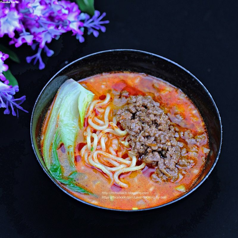 สูตรบะหมี่เสฉวน สูตรอาตารย์เฉิน (Sichuan Spicy Noodle)