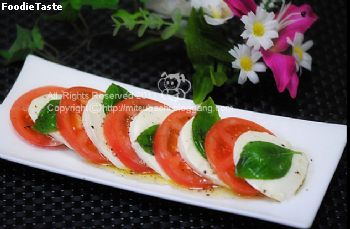 สูตรสลัดคาปรี (Insalata caprese)