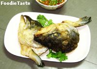 สูตรหัวปลาแชลมอนทอดเกลือ