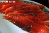 สูตรGravad Lax (Cured Salmon)