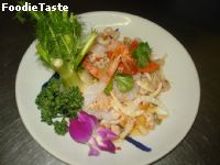 สูตรยำเฟนเนลกุ้งสด (Fennel Salad with prawn)