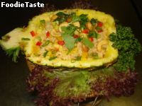 สูตรข้าวผัดสับปะรด (Pineapple Fried Rice)