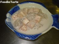 สูตรเผือกบวชชี สาคู (Taro  In Coconut Milk)