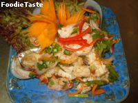 สูตรยำทะเล (Spicy seafood Salad)