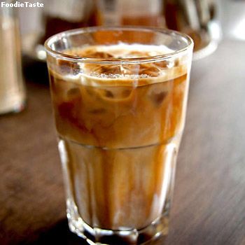 สูตรลาเต้เย็นแบบไทย - Iced Coffee Latte