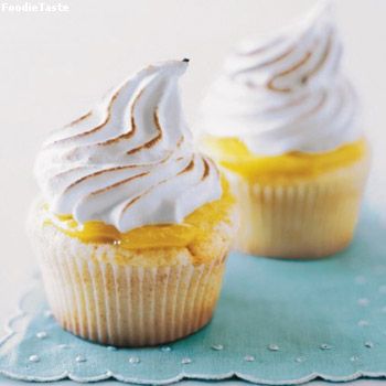 เลม่อน เมอแรงค์ คัพเค้ก (Lemon Meringue Cupcakes) เพื่อคุณแม่