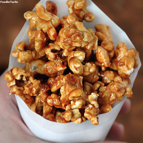 สูตรป๊อปคอร์นคาราเมล - Caramel Popcorn