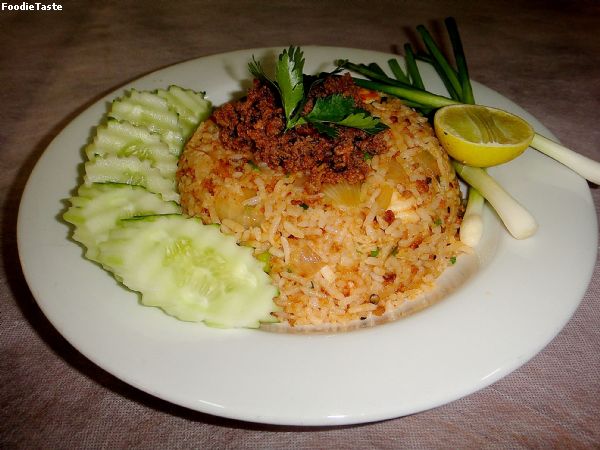 สูตรข้าวผัดดับเบิ้ลกุ้ง (Double shrimps fried rice)