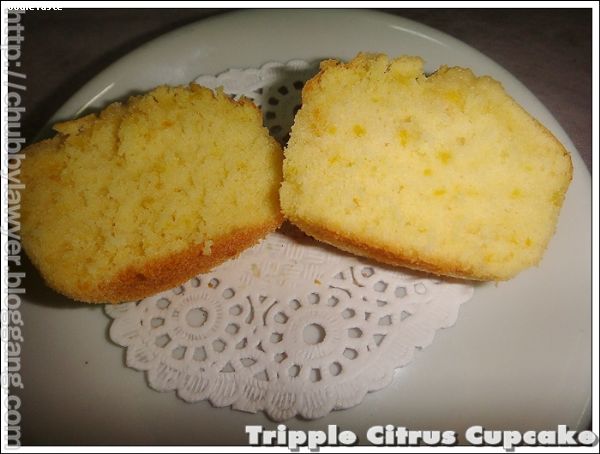สูตรTripple Citrus Cupcake 