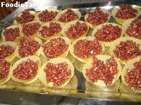 Puffed rice cookies