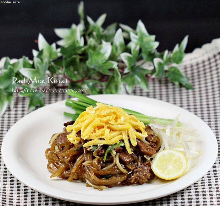 สูตรผัดหมี่โคราช Fried Noodle Korat style