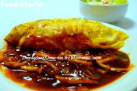 สูตรDemi glace Omu rice