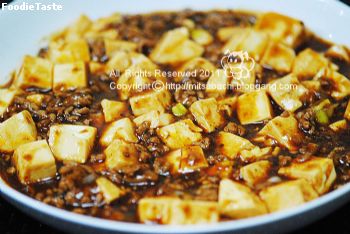 สูตรเต้าหู้ทรงเครื่องแบบเผ็ด Mabo doufu  マーボ豆腐