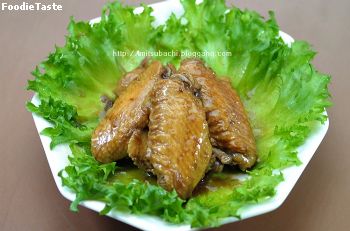 สูตรปีกไก่ต้มโค้ก