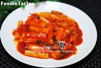 ต็อกโบกิ Ddukbokkie  떡 볶 이 ( トッポッキ)