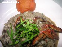 Tomkati Poo Kem Risotto(รีซอตโต้ต้มกระทิปูเค็ม)