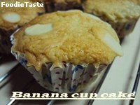 ===Banana cup cake===