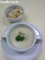 สูตรซุปข้นเห็ด Mushroom soup