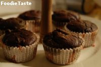Extremely Dark Chocolate Muffin