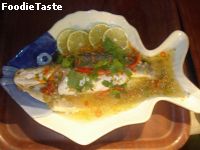 ҡоǹй - Steamed Seabass In Lemon Sauce