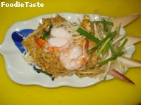 ผัดไทยกุ้งสด (Pad Thai)