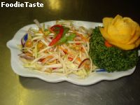 สูตรยำมะม่วงสด (Spicy mango salad)