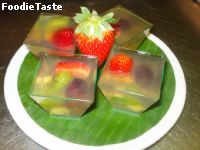 วุ้นผลไม้สด (Jelly Fresh Fruit)	