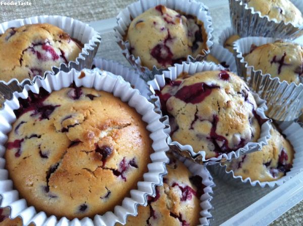 สูตรมัฟฟินแครนเบอร์รี่ - Cranberry Muffin