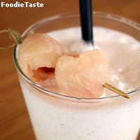 สูตรLychee pudding smoothies