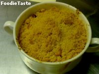 Apple crumble