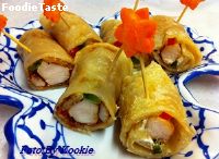 สูตรโรตีม้วนไก่ Chicken Roti Roll