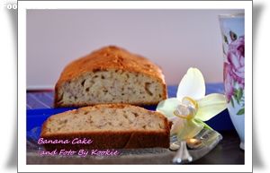 สูตรBanana Cake