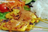 ไก่สะเต๊ะ Classic Thai Chicken Satay