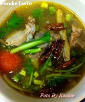 สูตรต้มแซบกระดูกหมูอ่อน Tom Zab Pork Sparerib Soup