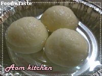 สูตรrasgulla ( indian sweet )  -  รัสกูล่า ( ขนมหวานอินเดีย )