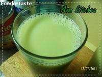 pandan milk - ใบเตยนมสด(หรือว่านมสดรสใบเตยนั่นเอง)