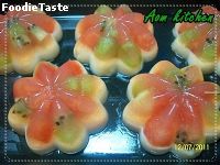 สูตรjelly pudding fruit salad  -  วุ้นเต้าฮวยนมสดฟรุตสลัด