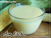 corn milk  -  นมข้าวโพด