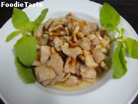 สูตรหมูผัดน้ำมันหอย