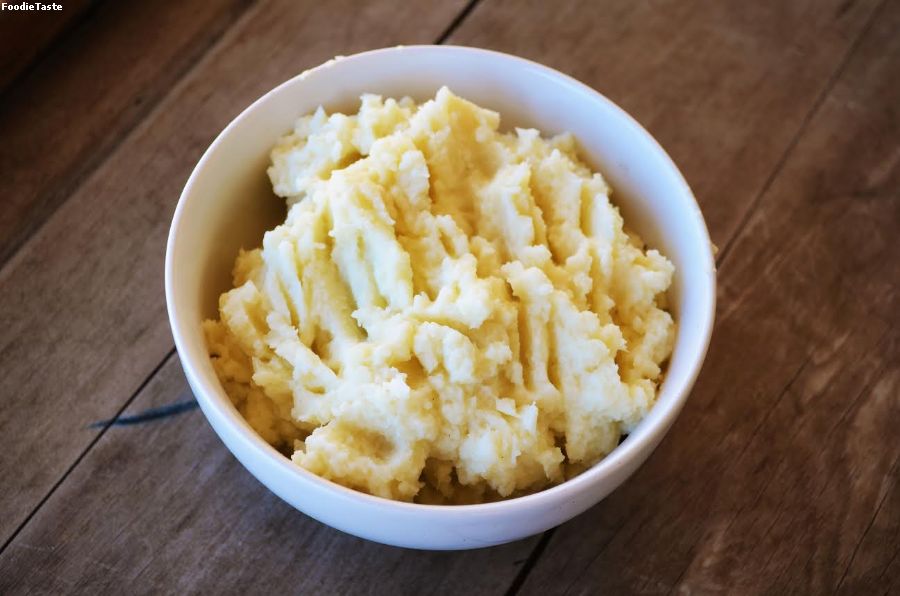 ดอกกะหล่ำบดสูตรคีโต (Mashed Cauliflower Keto)