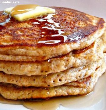 แพนเค้ก - Traditional pancakes with maple syrup butter