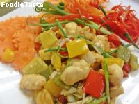 สูตรผัดเปรี้ยวหวานไก่ เพื่อสุขภาพ