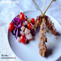 สูตรMeat Grill and Potato Salad (My style)