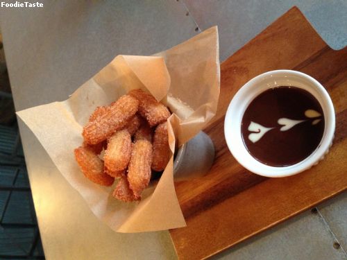 Churros and Chocolate ganache ชูโรสกับซอสช็อคโกแลต