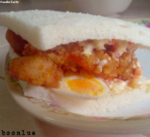 Fried Chicken Sandwich [ver.ง่ายๆแต่ไม่เบา]55