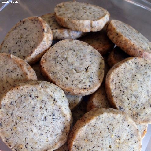 Lemon Earl Grey Tea Cookies