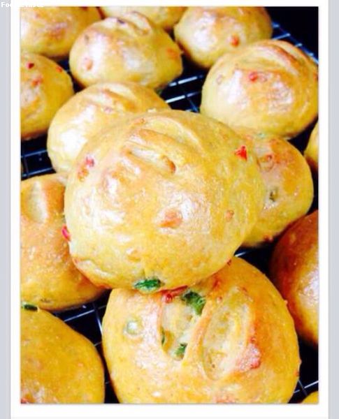 สูตรChili Cheese Roll, ขนมปังพริกฮาลาปิโน่