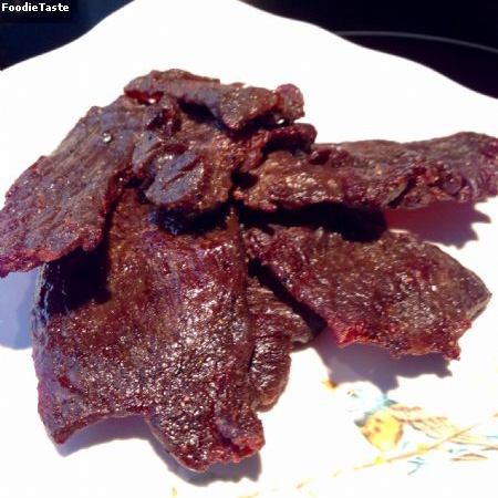 Beef Jerky เนื้อแดดเดียวแบบใช้เตาอบ