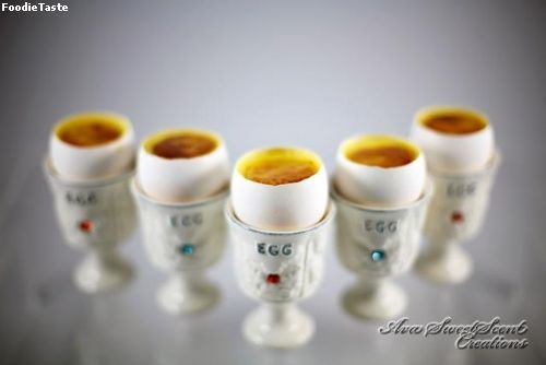 Crème Brûlée ครีมบรูเล่ ในเปลือกไข่